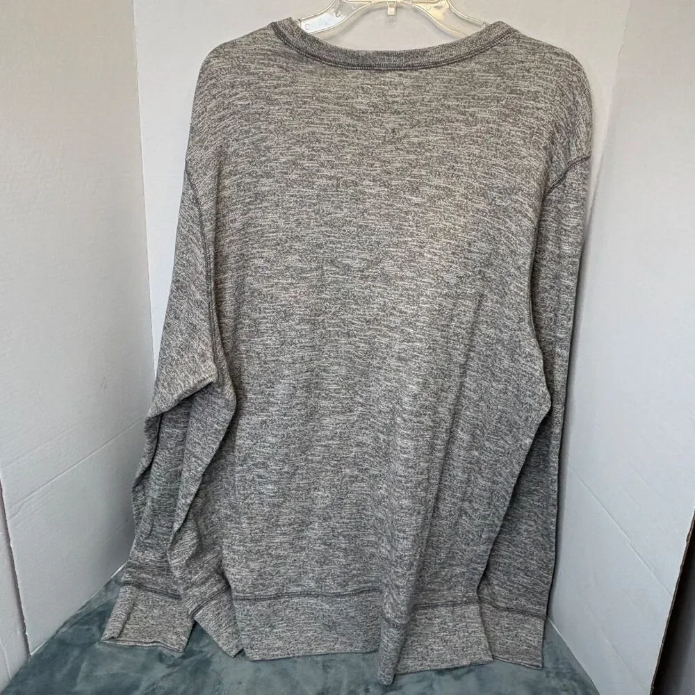The North Face Sweatshirt Mens XL Gray Crew Pullover Heather Outdoor Cotton